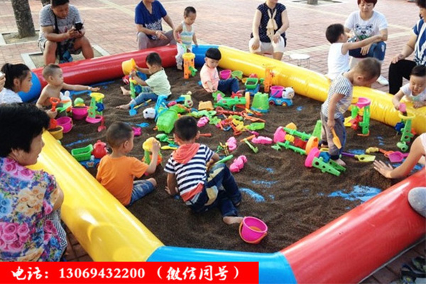 充氣水池-沙灘池釣魚(yú)池海洋球池水晶宮